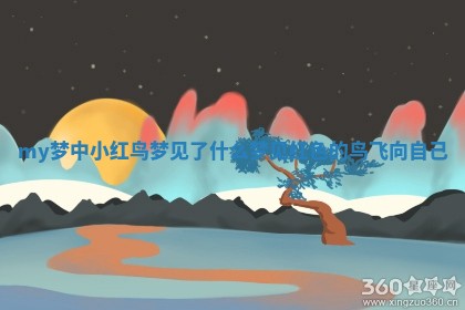 my梦中小红鸟梦见了 🌼 什么_梦见红色的 👁 鸟飞向自己