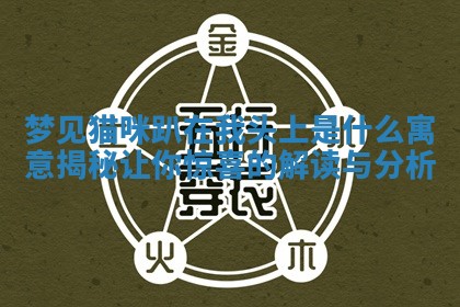 梦见猫 👯 咪趴在我头上是什么寓意揭秘让你惊喜的解读与分析 🧞